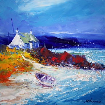 Fresh morning Westport Kintyre 16x16